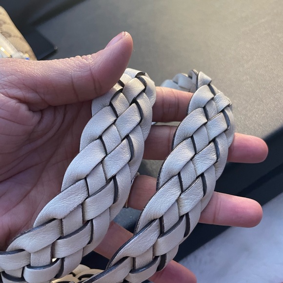 GUCCI GG Canvas Horsebit Tote Bag Beige Silver - Picture 8 of 13